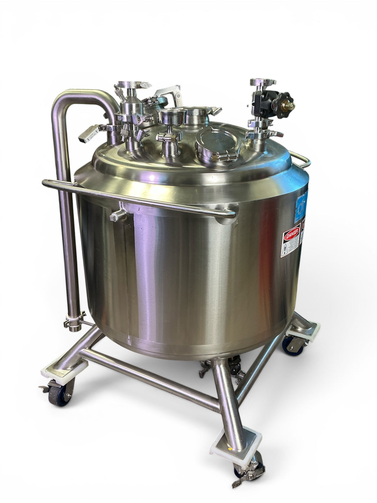 DCI Inc Genentech Custom 150L Stainless Steel Process Tank JS3665 (BO!) | Safe & Secure Shipping - Image 20
