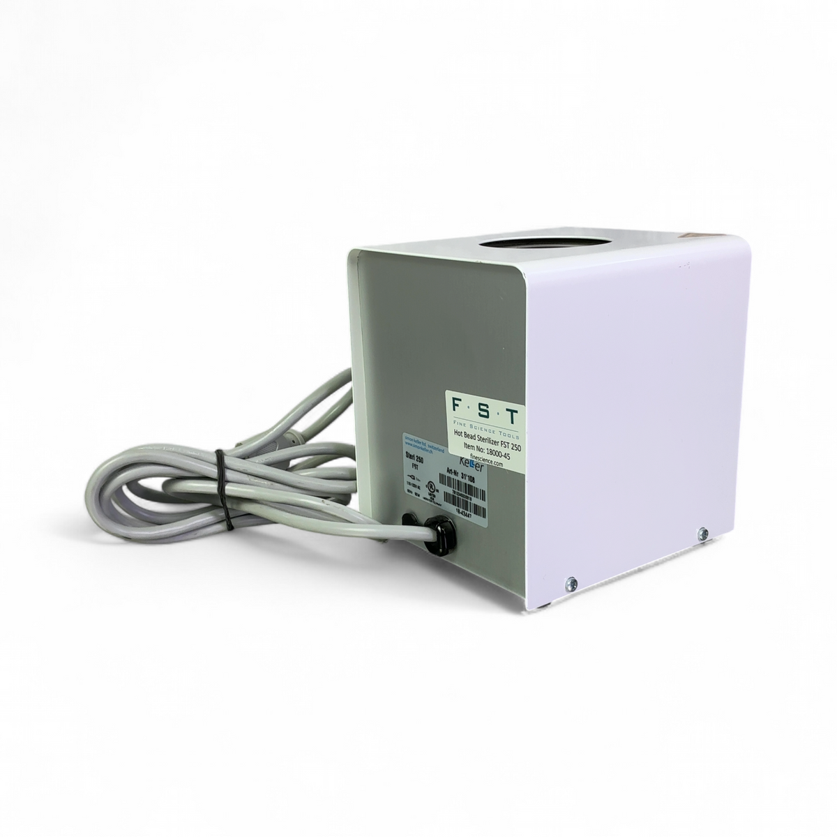 Fine Science Tools Hot Bead Dry Sterilizer FST 250 18000-45 400°C | Safe & Secure Shipping - Image 9