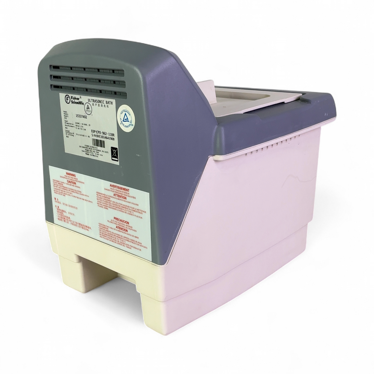Fisher Scientific 15337402 1.9 Litre Ultrasonic Bath WORKS (Best Offer!) | Ships Fast from Mr. Scientific - Image 10