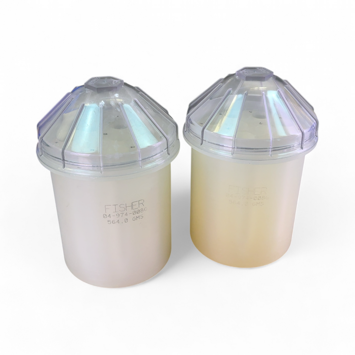 Fisher Scientific 2x 564g Marathon 300R Centrifuge Rotor Adapters 04-974-008G | Mr. Scientific - Image 1