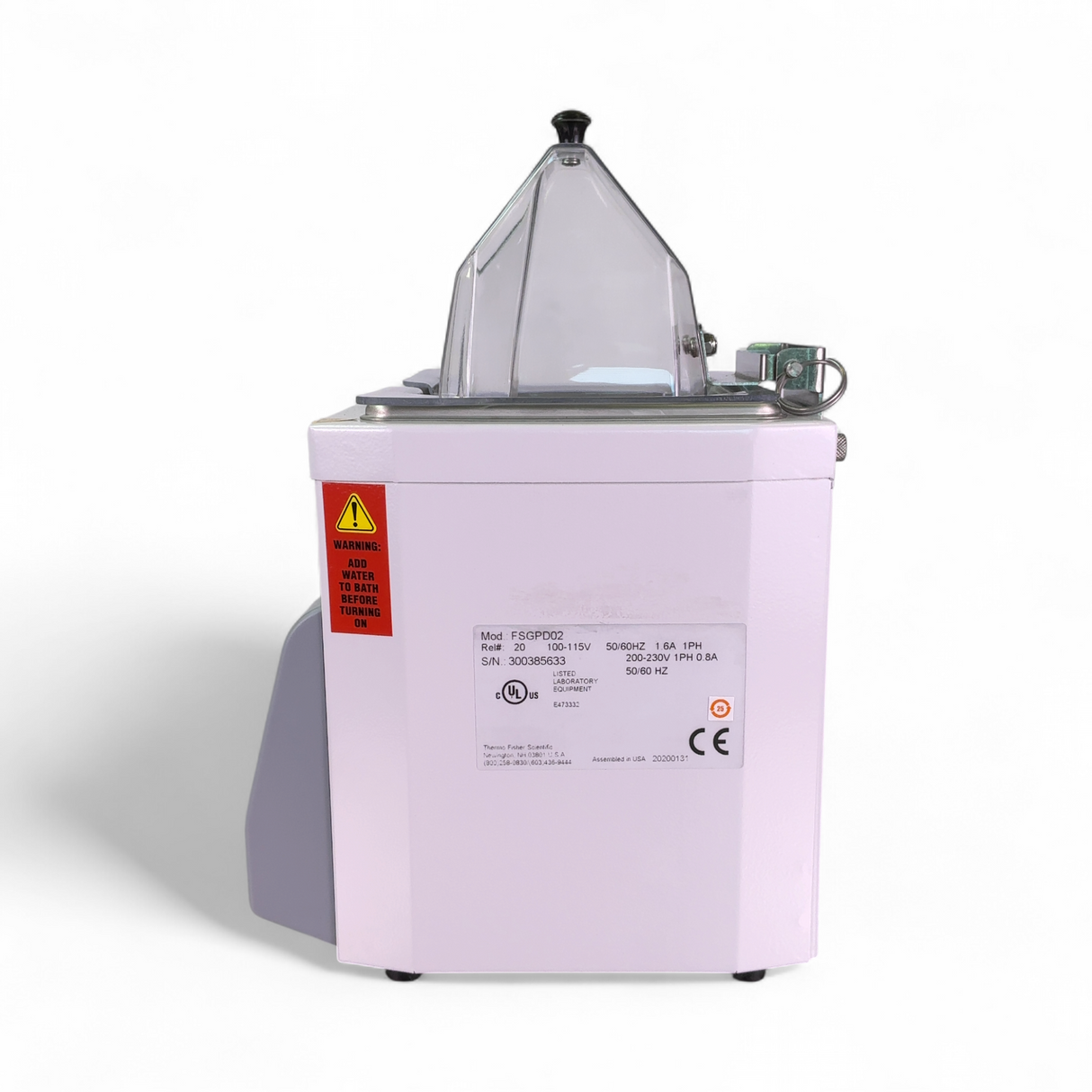 Fisher Scientific Isotemp GPD-02 2L Water Bath FSGPD02 (Best Offer!) | Safe & Secure Shipping - Image 7