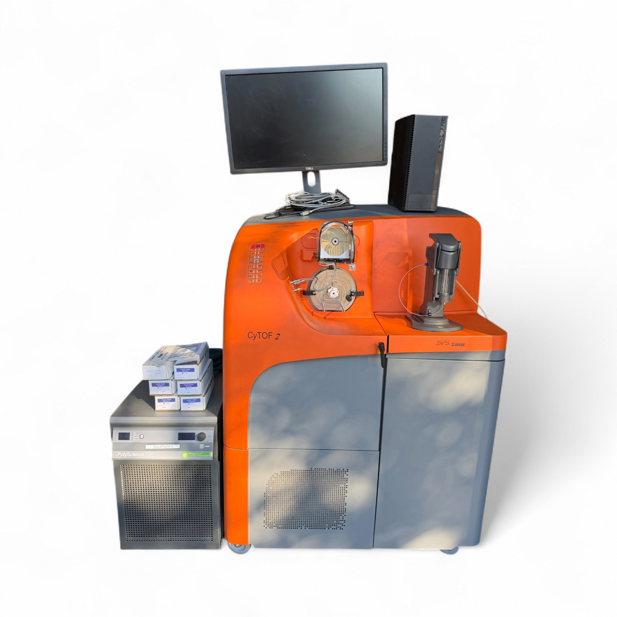 Fluidigm Helios CyTOF 2 Mass Cytometer Time-of-Flight Spectrometer / Chiller - Image 1