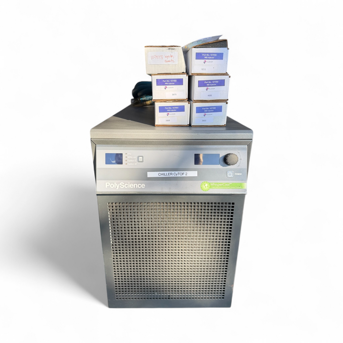 Fluidigm Helios CyTOF 2 Mass Cytometer Time-of-Flight Spectrometer / Chiller - Image 10