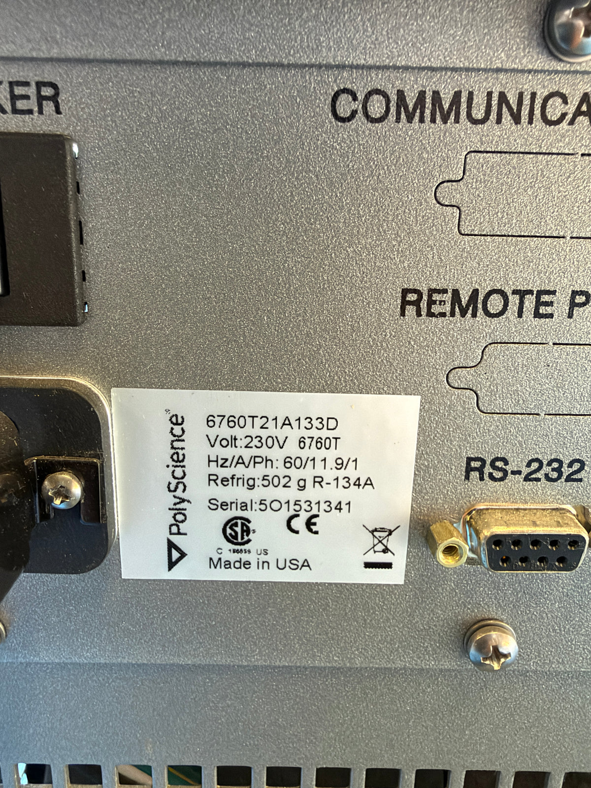 Fluidigm Helios CyTOF 2 Mass Cytometer Time-of-Flight Spectrometer / Chiller - Image 11