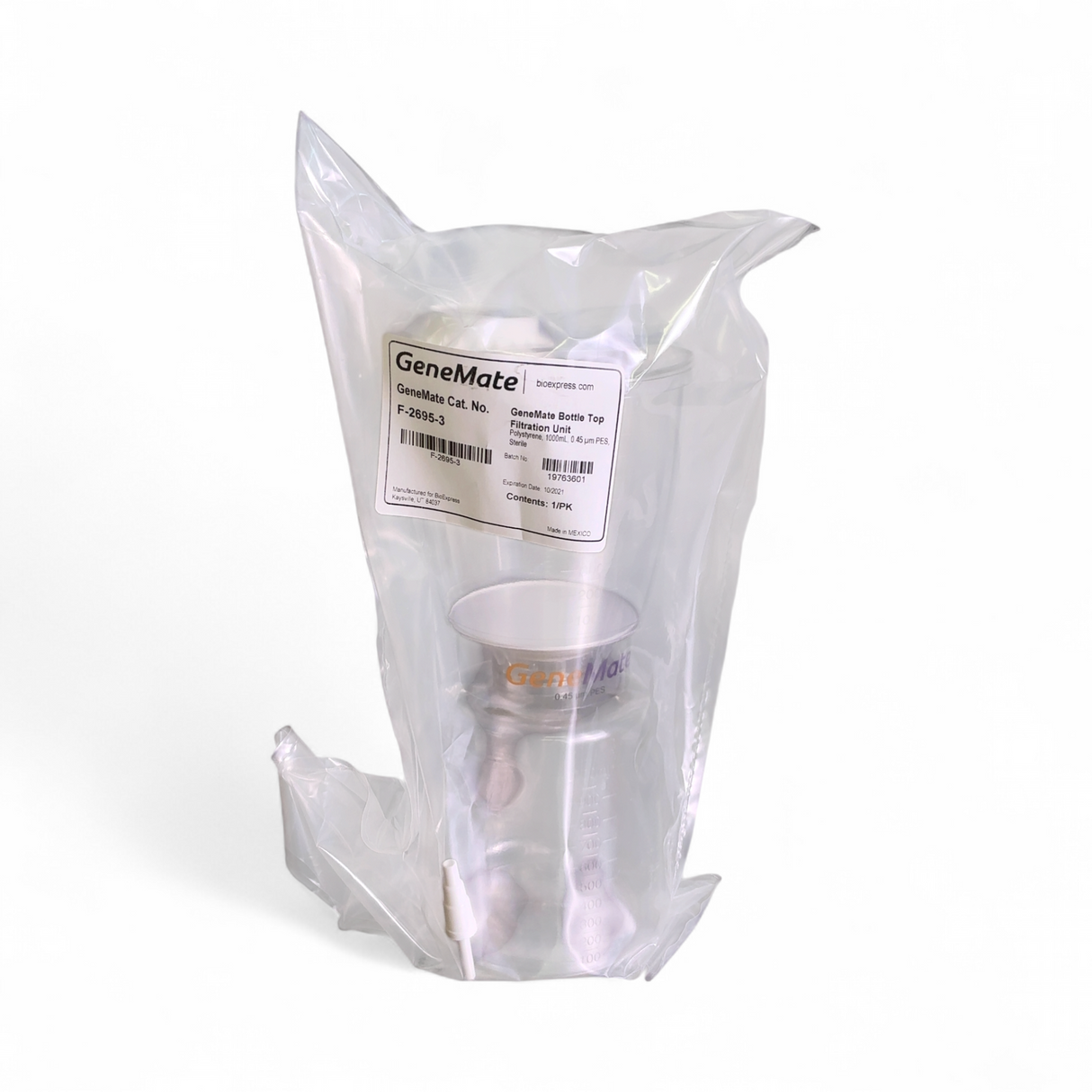 GeneMate F-2695-3 Bottle Top Filtration Unit 1000mL NEW OPEN BOX (Best Offer!) | Order Direct and Save - Image 8