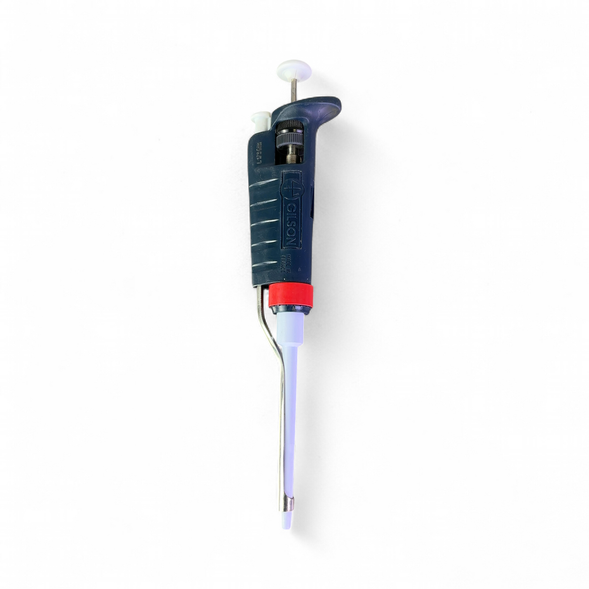 Gilson 2x Pipetman P200 & P1000 Manual Pipettes Lot; 20-200µL, 100-1000µL - CALIBRATED | Ships Fast from Mr. Scientific - Image 3
