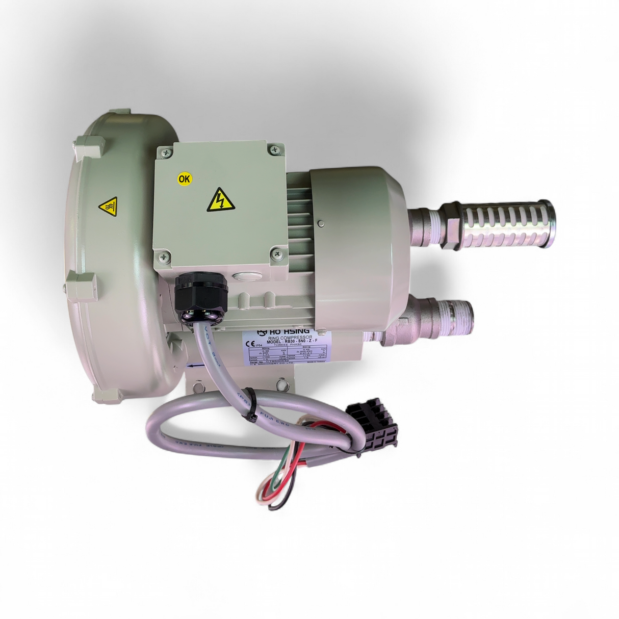 HO HSING Three Phase Ring Compressor RB30-5N0-Z-F (Best Offer!) | Safe & Secure Shipping - Image 12