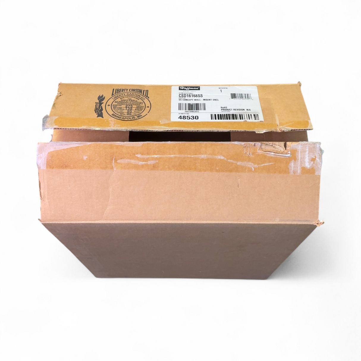 Hoffman Pentair Stainless Steel Concept Wall-Mount Enclosure CSD16168SS (BO!) | Ships Fast from Mr. Scientific - Image 1