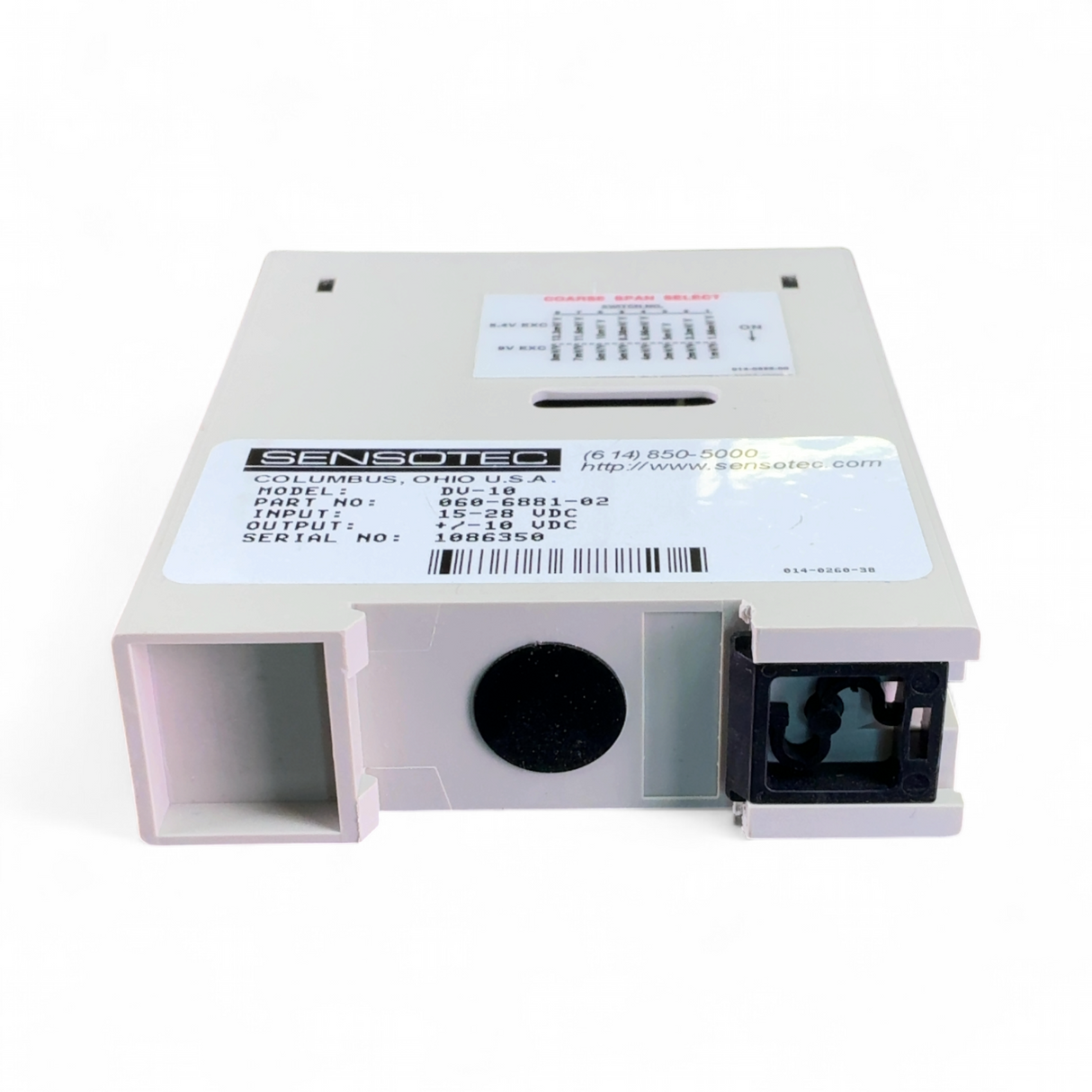 Honeywell Sensotec DV-10 Transducer Amplifier 008-0544-00 (Best Offer!) | Ships Fast from Mr. Scientific - Image 7