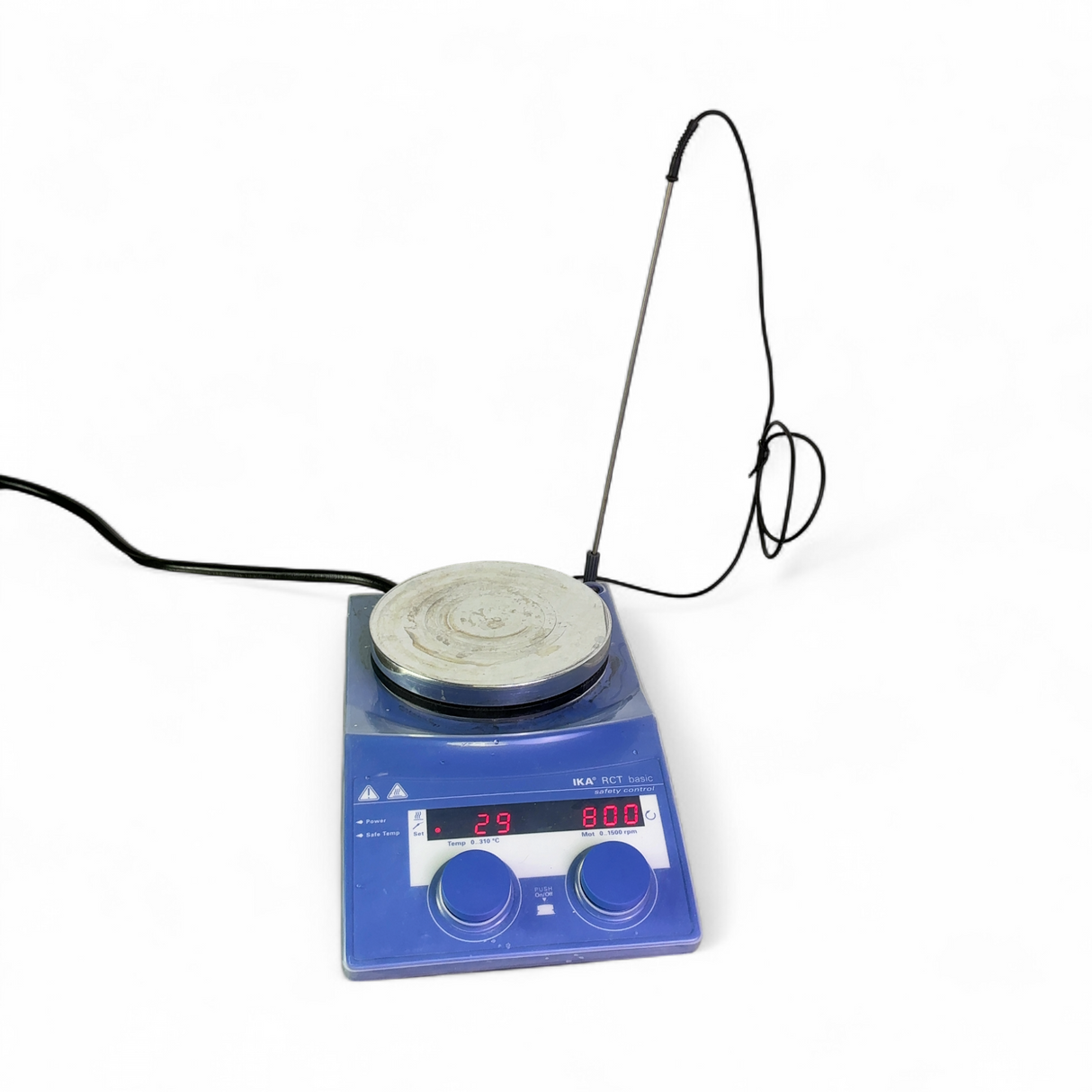IKA RCT Basic Magnetic Stirrer Hot Plate B S001 1500 RPM WORKS | Mr. Scientific - Image 2