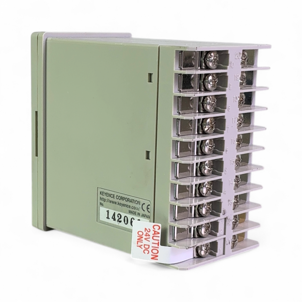 Keyence EX-V02 Inductive Displacement Sensor Controller Digital Amplifier Unit | Safe & Secure Shipping - Image 5