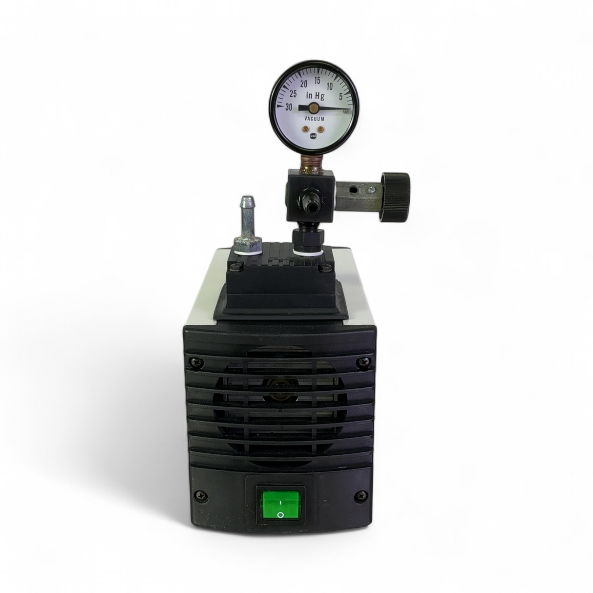 KNF Labs UN811KV.45P Filtration / Vacuum Pump with Gauge 0-30 in Hg | Safe & Secure Shipping - Image 3