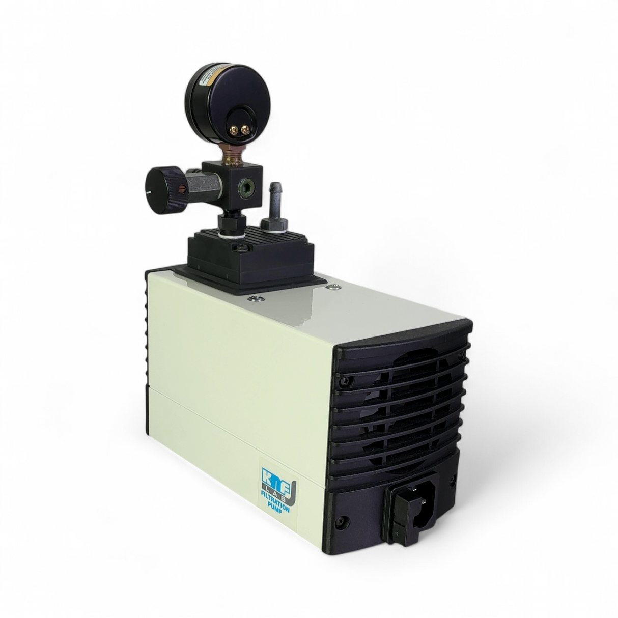 KNF Labs UN811KV.45P Filtration / Vacuum Pump with Gauge 0-30 in Hg | Safe & Secure Shipping - Image 8
