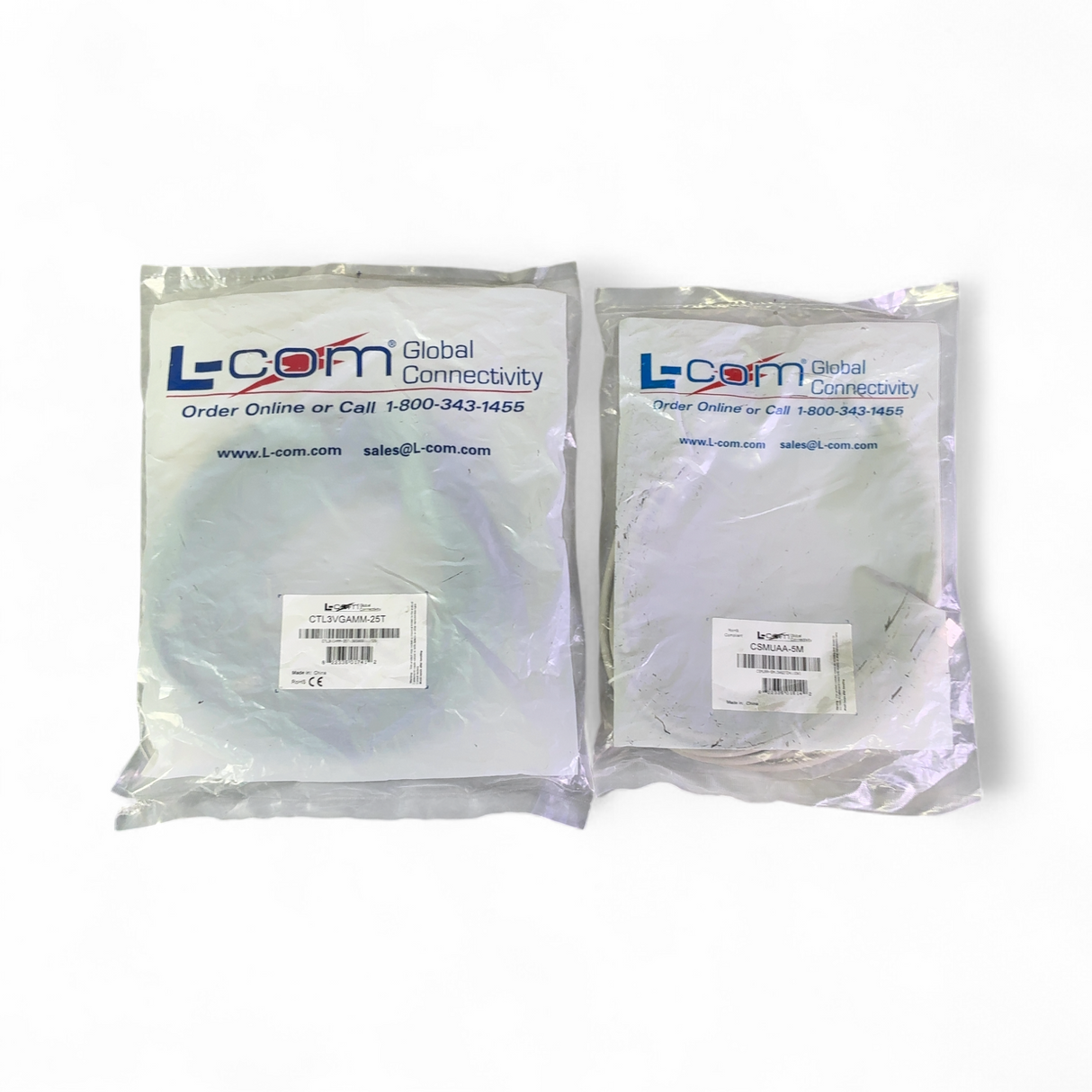 L-Com Global Connectivity Cable Lot of 16 NEW CAVISU3AMICB-5M | Order Direct and Save - Image 14