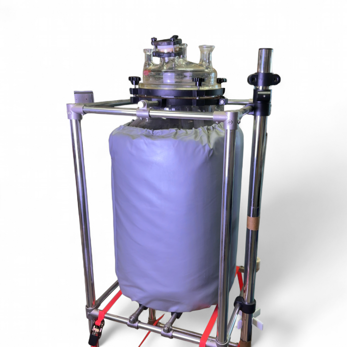 Lab1st 90L Graduated Glass Reactor Vessel w Pump & Accessories (Best Offer!) | Mr. Scientific - Image 4