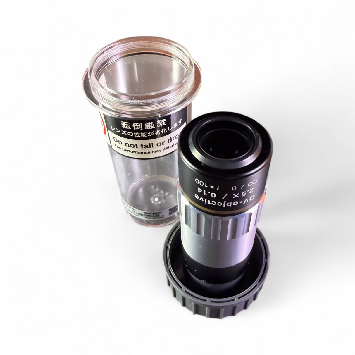 Mitutoyo QV Objective 2.5X/0.14 ∞/0 F=100 Microscope Objective Lens 02ALA410 - Image 7