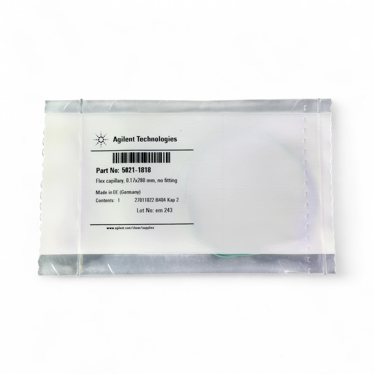 NEW Agilent Technologies Flex Capillaries, 0.17x280mm, No Fitting 5021-1818 - Lot of 2 | Ships Fast from Mr. Scientific - Image 3