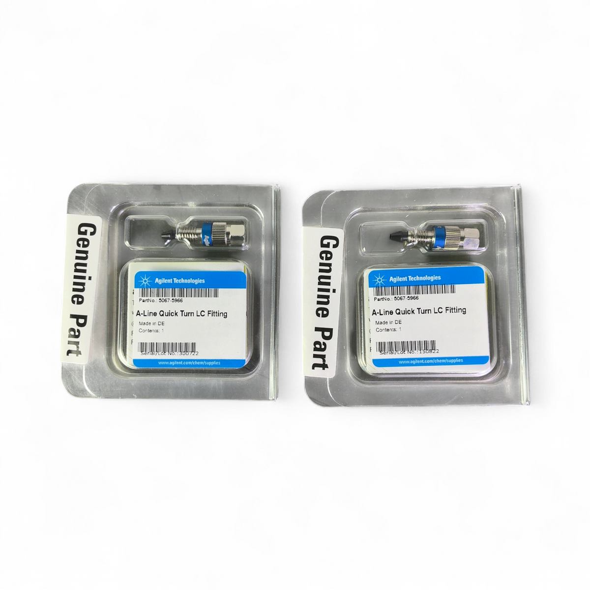 NEW Agilent Technologies HPLC A-Line Quick Turn LC Fittings 5067-5966 - Lot of 2x | Ships Fast from Mr. Scientific - Image 2