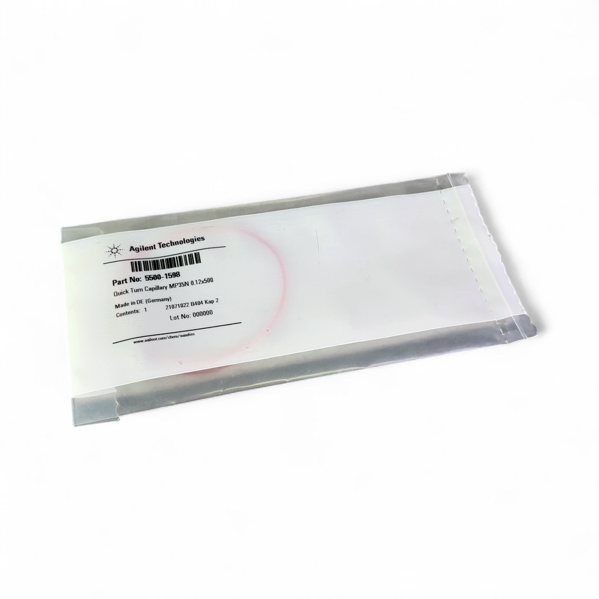 NEW Agilent Technologies HPLC Quick Turn Capillary MP35N 0.12x500 5500-1598 | Order Direct and Save - Image 1