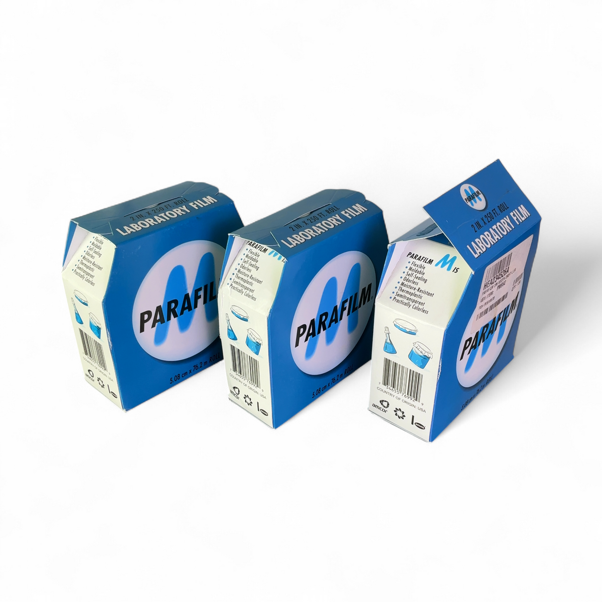NEW Amcor 3x 2”x250ft Parafilm M Rolls PM-992; 3x Rolls of Laboratory Film | Ships Fast from Mr. Scientific - Image 6