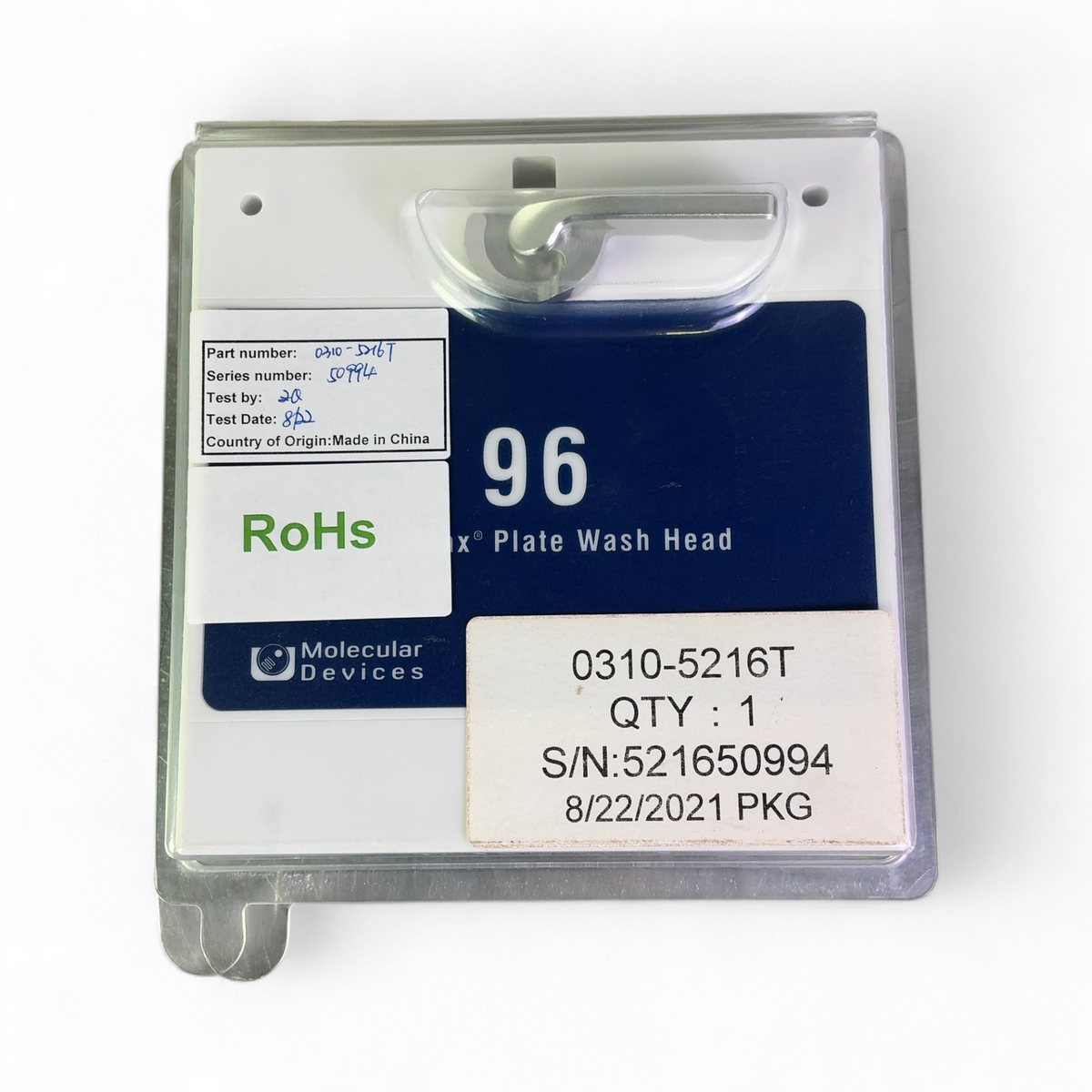 NEW - Molecular Devices AquaMax 96-Well Plate Wash Head 0310-5216T (BO!) - Image 2