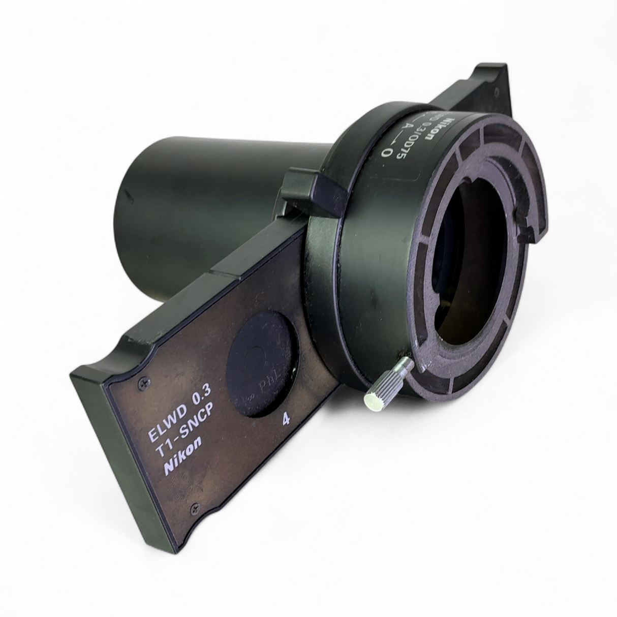 Nikon Eclipse Inverted Microscope ELDW 0.3/OD75 Condenser w T1-SNCP Phase Ring Slider | Order Direct and Save - Image 6