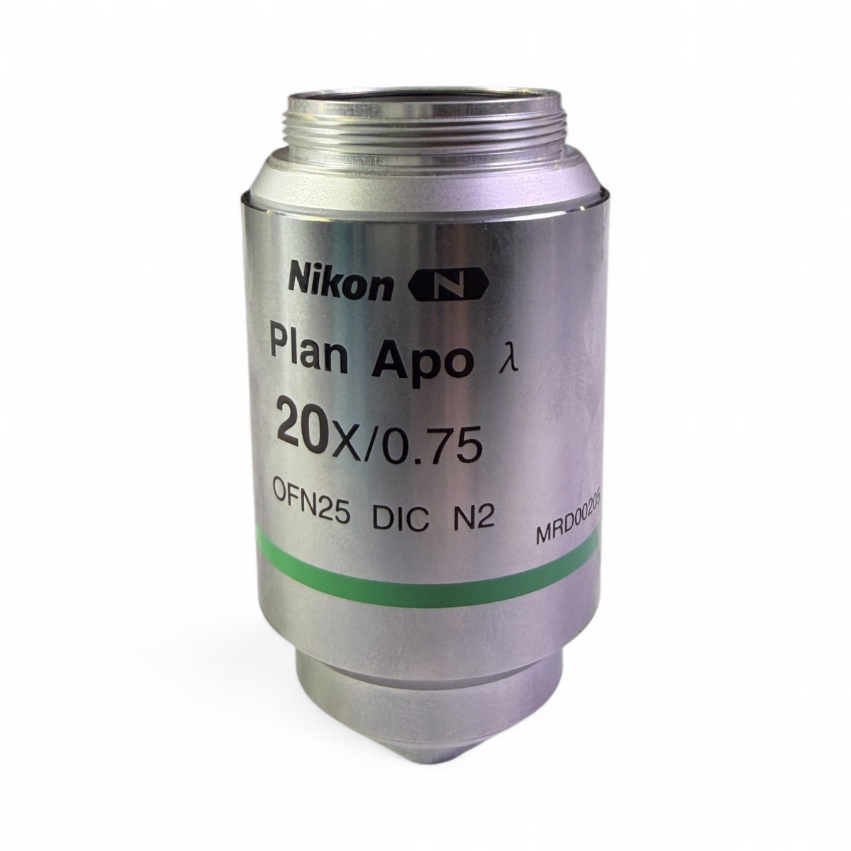 Nikon Plan Apo λ 20x/0.75 OFN25 DIC N2 Microscope Objective MRD00205 - Image 3