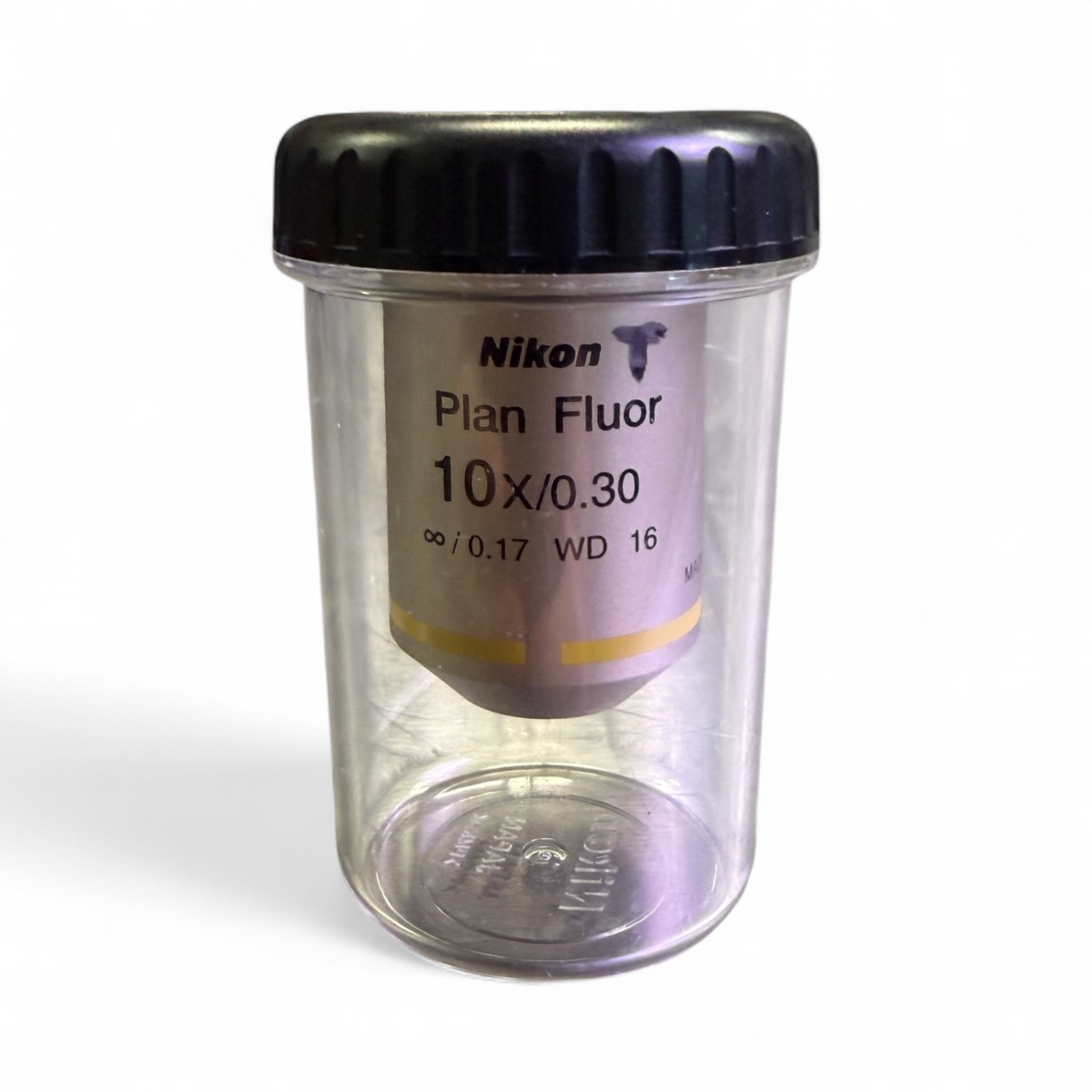 Nikon Plan Fluor 10x/0.30 DIC N1 Microscope Objective MRH00105 - Image 1