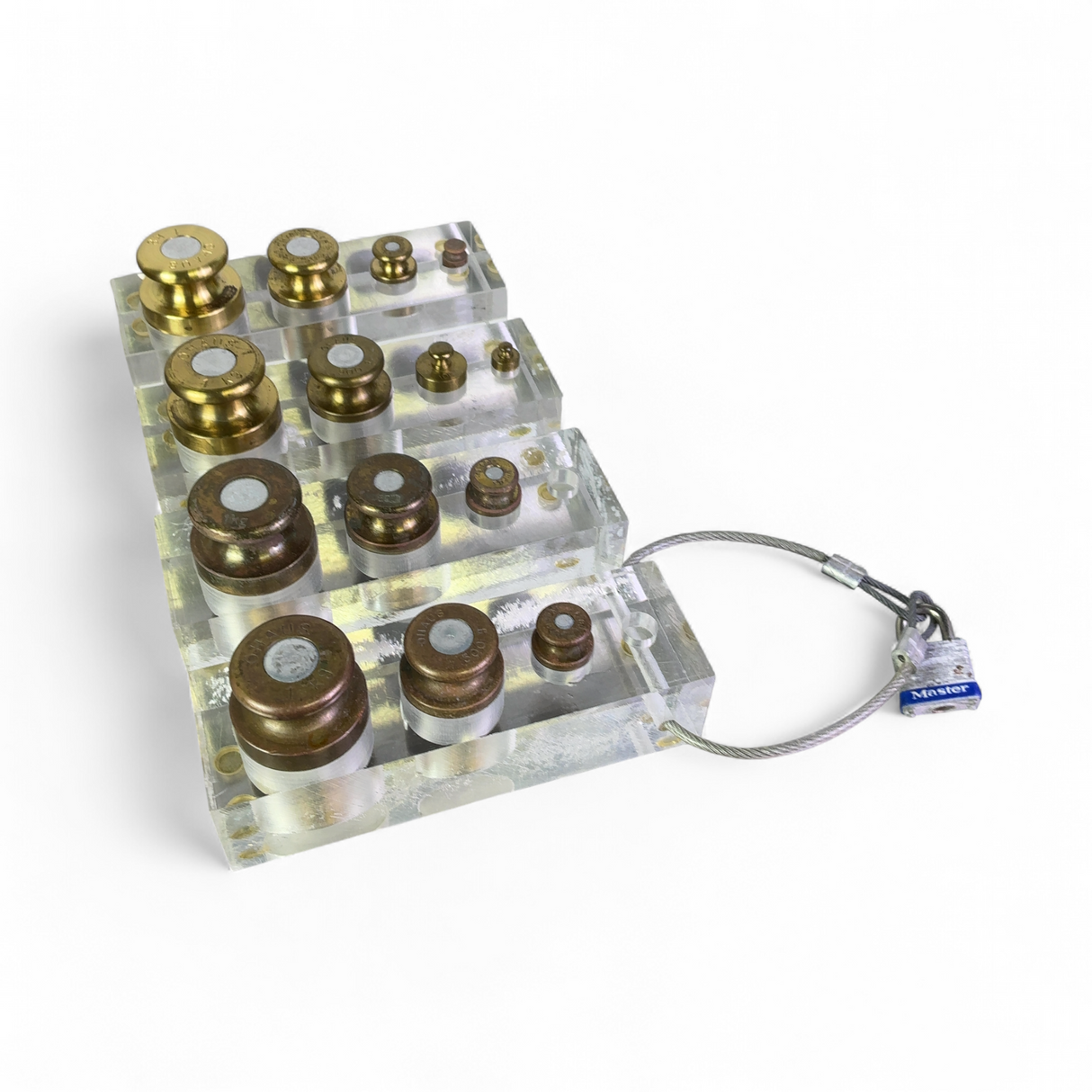 Ohaus 4x Sets of Assorted Calibration Weights; 1kg, 500, 100g Weight Sets | Ships Fast from Mr. Scientific - Image 1