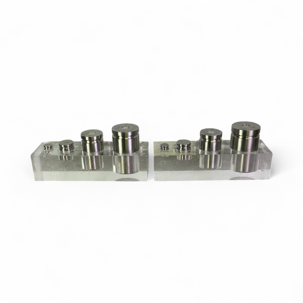 Ohaus Calibration Weight Set in Acrylic Stands 1kg 500g 100g 20g Lot of 4 | Ships Fast from Mr. Scientific - Image 10