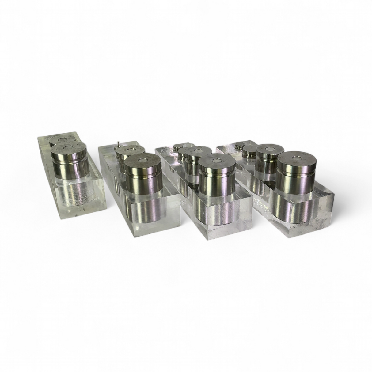 Ohaus Calibration Weight Set in Acrylic Stands 1kg 500g 100g 20g Lot of 4 | Ships Fast from Mr. Scientific - Image 11