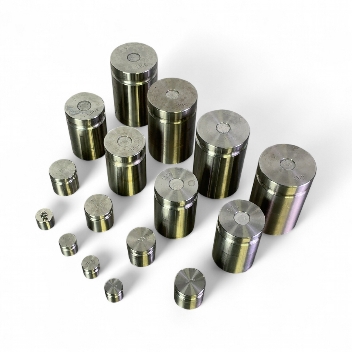Ohaus Calibration Weight Set in Acrylic Stands 1kg 500g 100g 20g Lot of 4 | Ships Fast from Mr. Scientific - Image 16