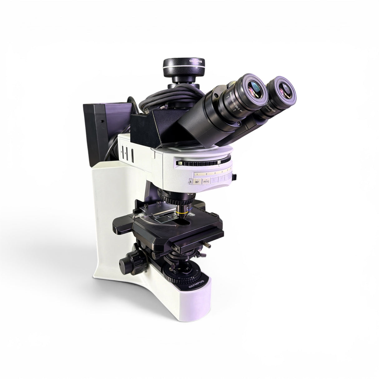 Olympus BX41TF Fluorescence Microscope w/ DP27 Camera, Filters, Objectives - Image 13