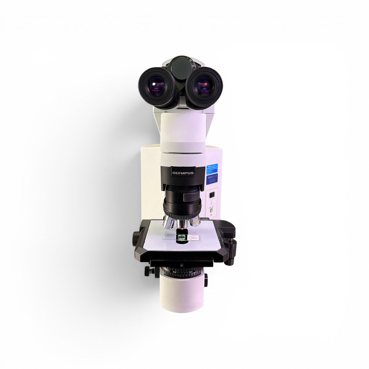 Olympus BX45TF Microscope w/ U-TTBI Ergo Tilting Binocular Head & Objectives - Image 2