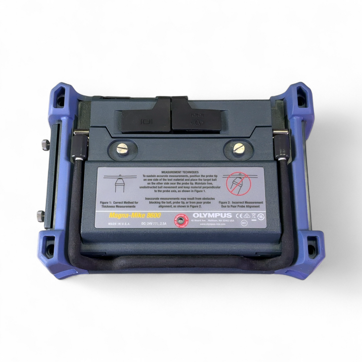 Olympus Magna-Mike Thickness Gauge Kit & Probe w Calibration Kit & Software 8600-1-S-U-U-E-EN | Order Direct and Save - Image 7
