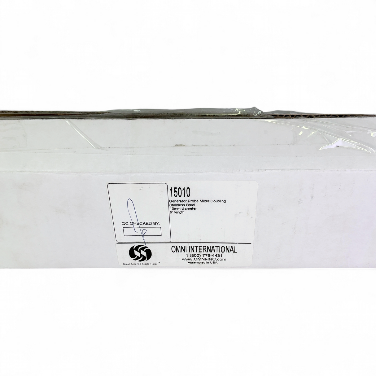 OMNI INTERNATIONAL Stainless Steel Generator Probe Mixer Coupling 15010 8" | Order Direct and Save - Image 3