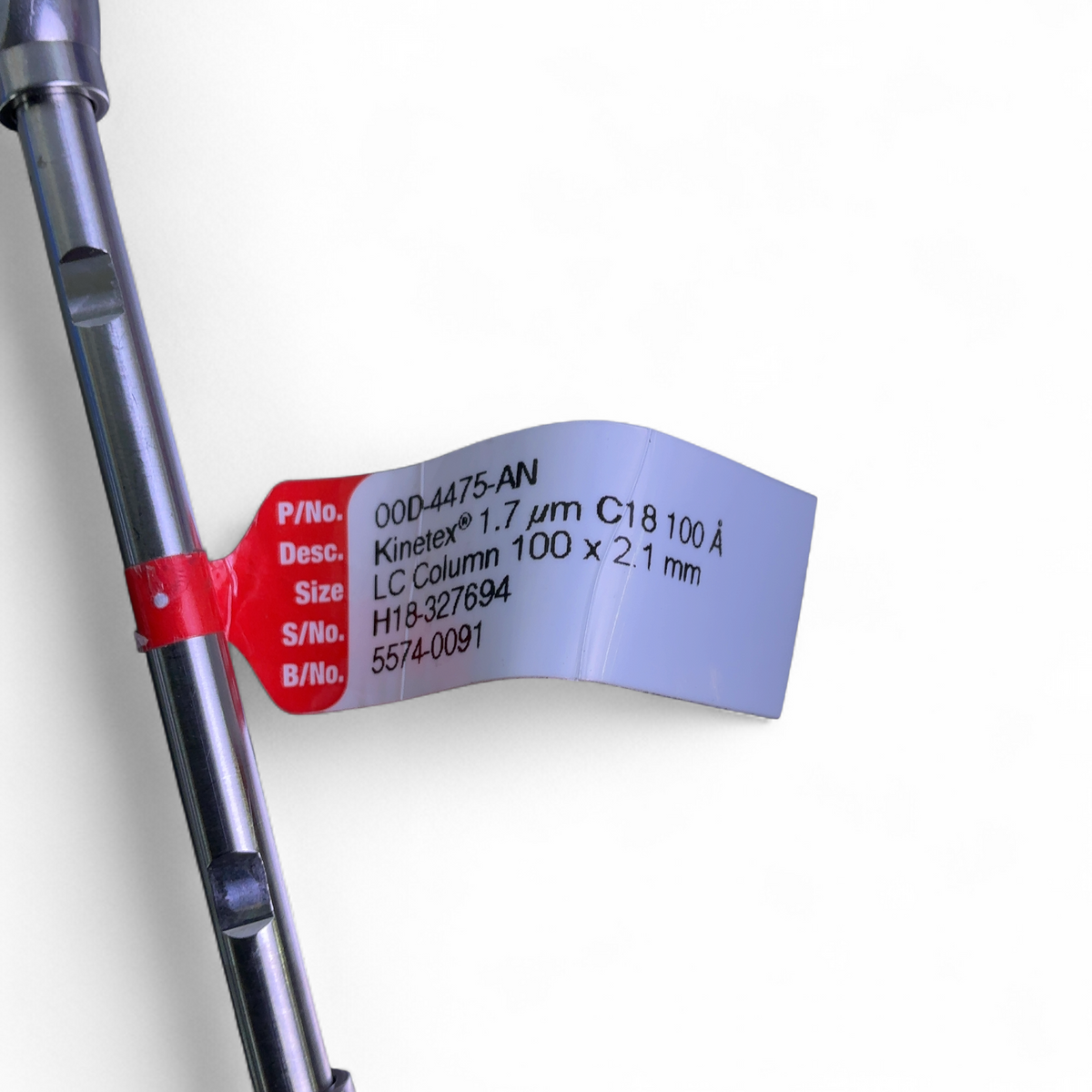 Phenomenex Kinetex 1.7µm C18 100Å, 100 x 2.1mm, LC Column 00D-4475-AN - Image 9