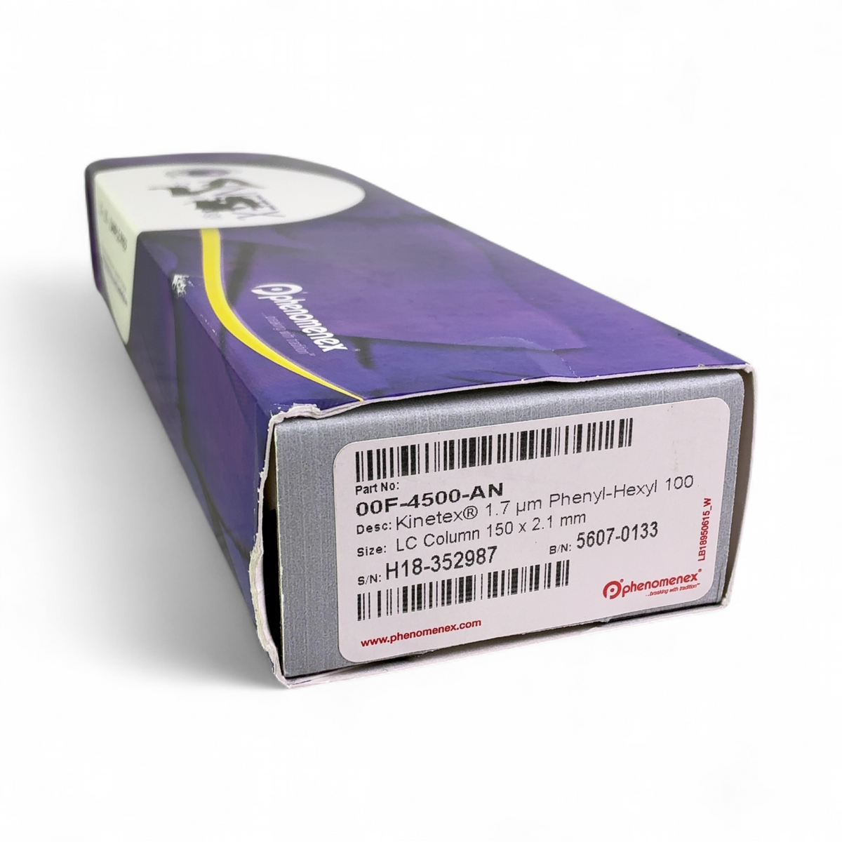 Phenomenex Kinetex 1.7µm Phenyl-Hexyl 100Å LC Column, 150 x 2.1mm, 00F-4500-AN - Image 1