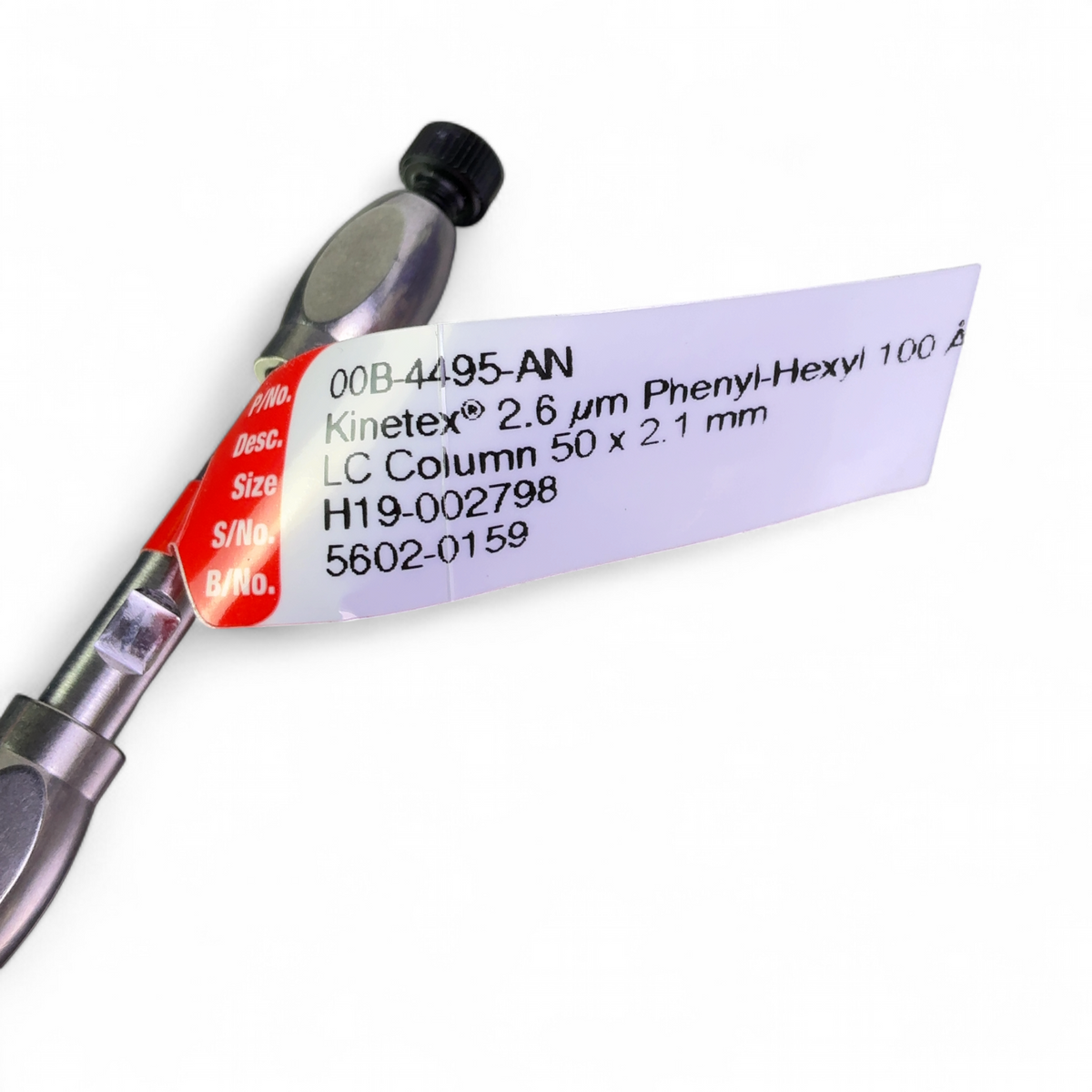 Phenomenex Kinetex 2.6 µm Phenyl-Hexyl 100 Å LC Column, 50 x 2.1 mm, 00B-4495-AN - Image 5