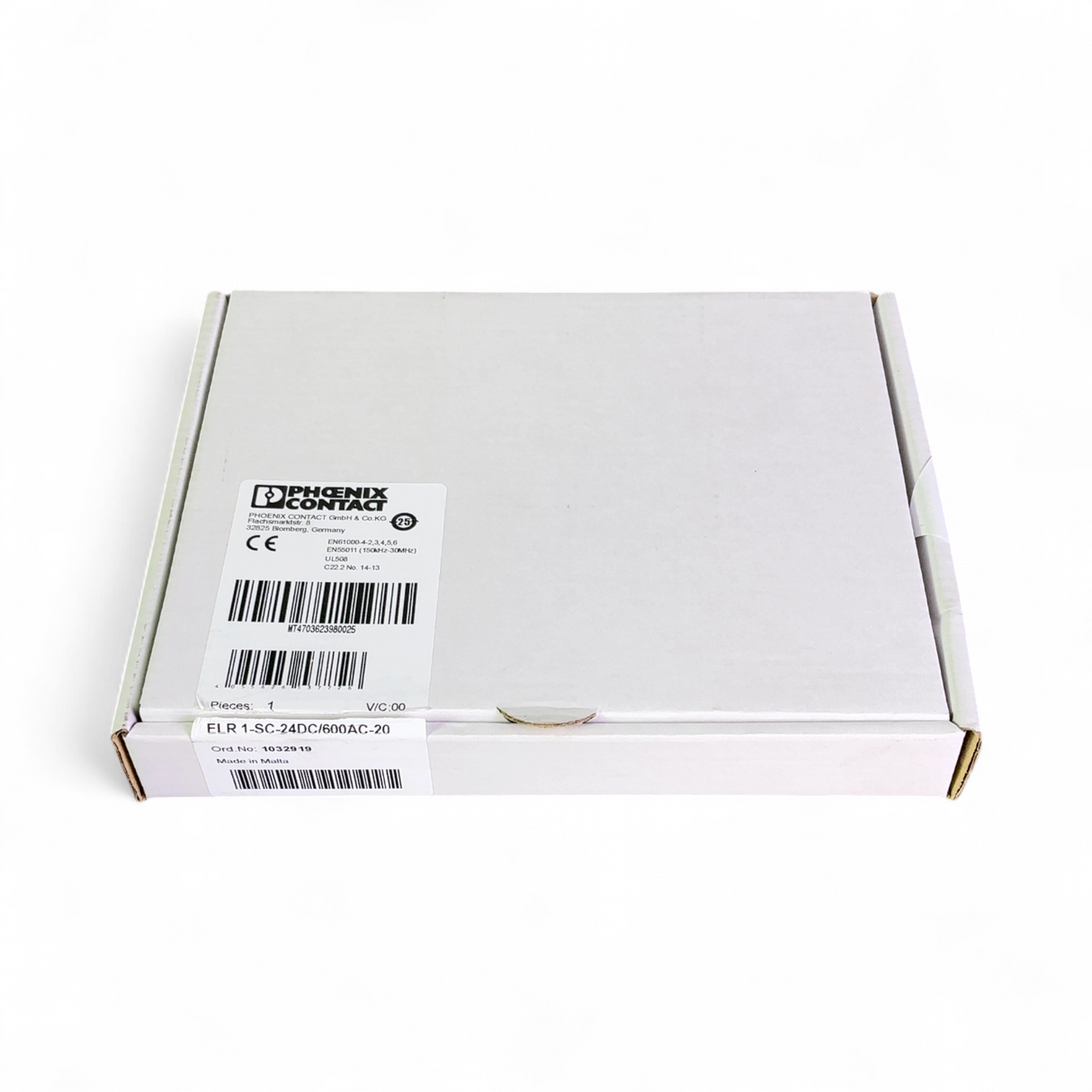 Phoenix Contact Single Phase Solid State Contactor ELR 1-SC-24DC/600AC-20 | Ships Fast from Mr. Scientific - Image 3