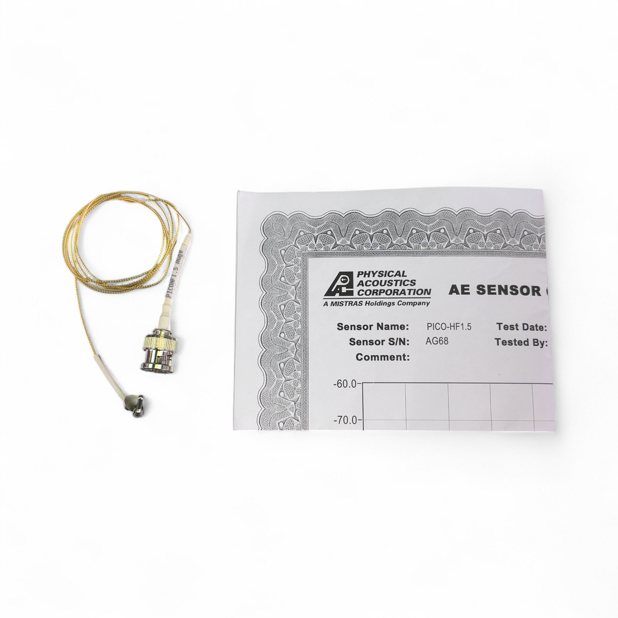 Physical Acoustics Acoustic Emission (AE) Sensor PICO-HF1.5 (Best Offer!) | Ships Fast from Mr. Scientific - Image 2