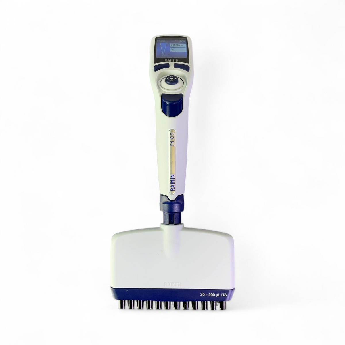 Rainin E4 XLS Adjustable Multichannel Pipettes w Smartstand Base; 20, 200, 300, 1200µL | Mr. Scientific - Image 2
