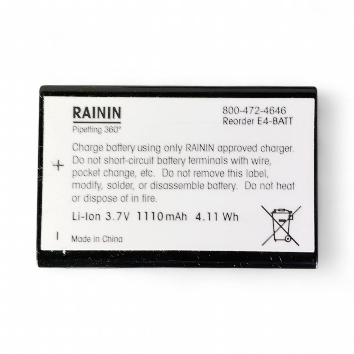 Rainin E4XLS-200 Electronic Single-Channel 20-200µL Pipette 6109-179 (BO!) | Ships Fast from Mr. Scientific - Image 12