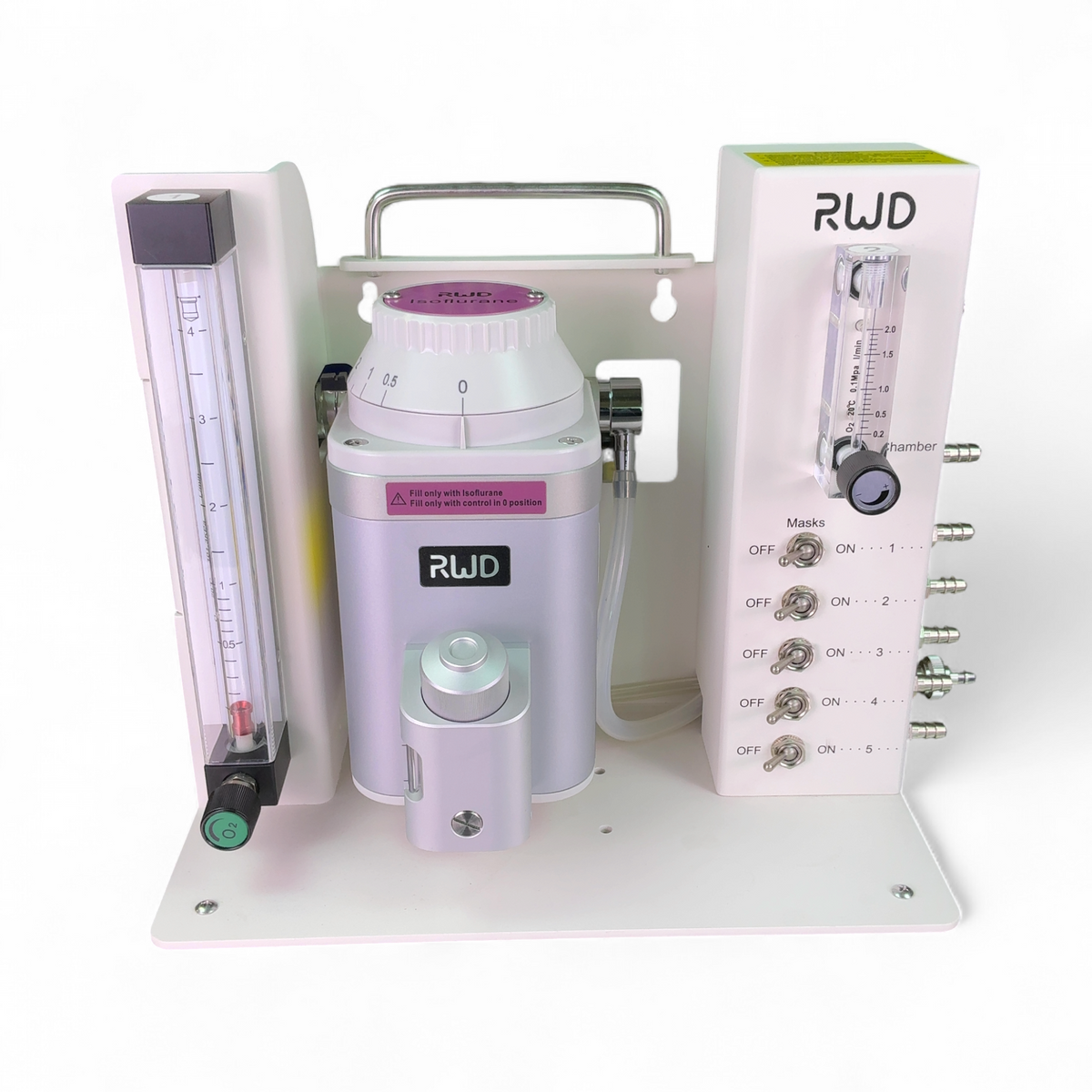 RWD Life Sciences Small Animal Anesthesia System R550IE w R583S Vaporizer & R510-30 Air Pump | Mr. Scientific - Image 2