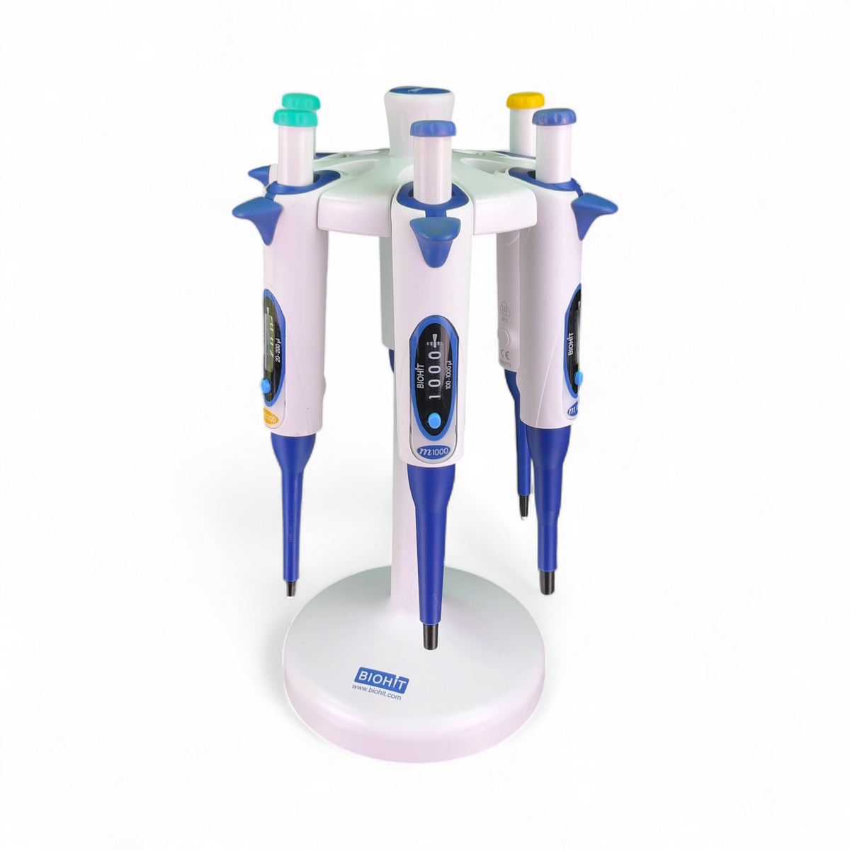 Sartorius BioHit mLine CALIBRATED Pipette Lot w Carousel; m10, m100, m200, m1000 | Ships Fast from Mr. Scientific - Image 4