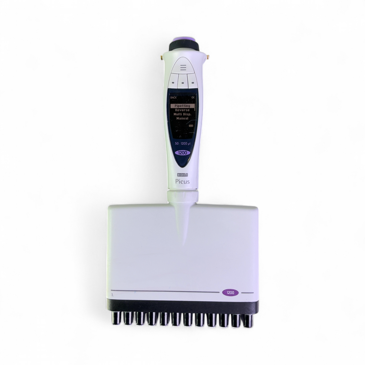 Sartorius BioHit Picus 50-1,200µL 12-Channel Electronic Pipette (BO!) | Safe & Secure Shipping - Image 11