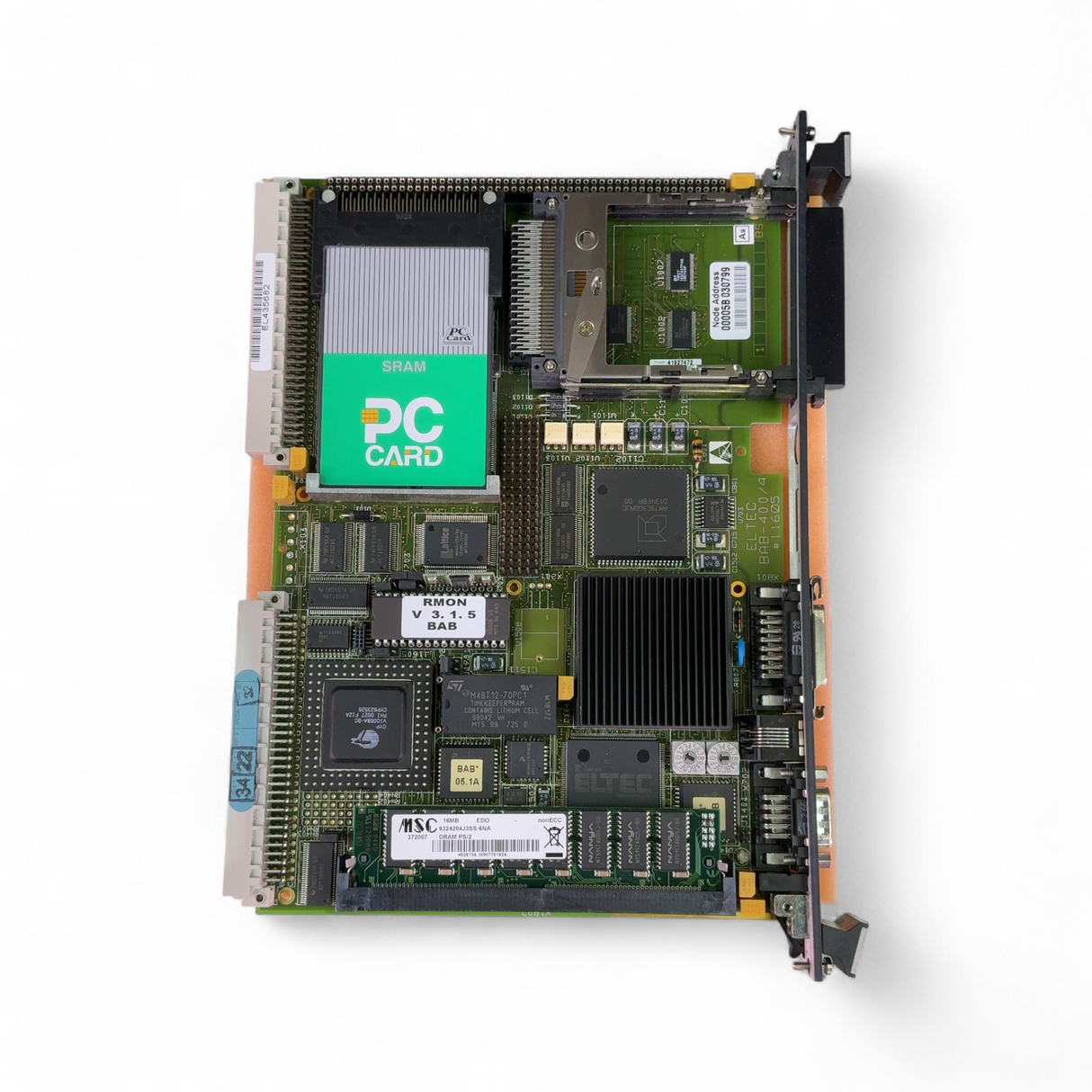 Sartorius Eltec Elektronik Biostat CPU Controller Mother Board 34090274, ELTEC BAB-400/4 | Mr. Scientific - Image 13