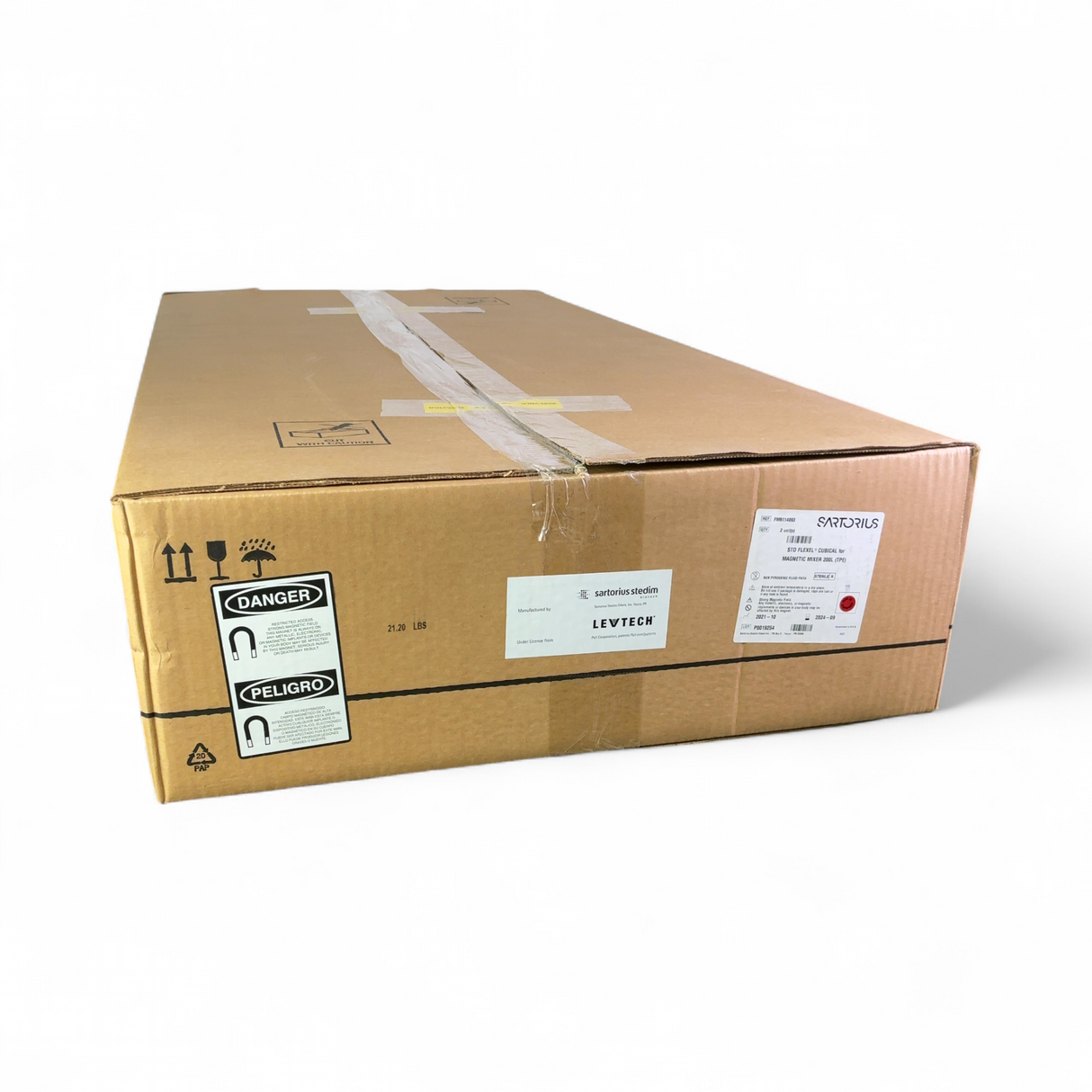 Sartorius Levtech Flexel Cubical for Magnetic Mixer 200L FMB114893, Exp: 2021-10 | Ships Fast from Mr. Scientific - Image 5