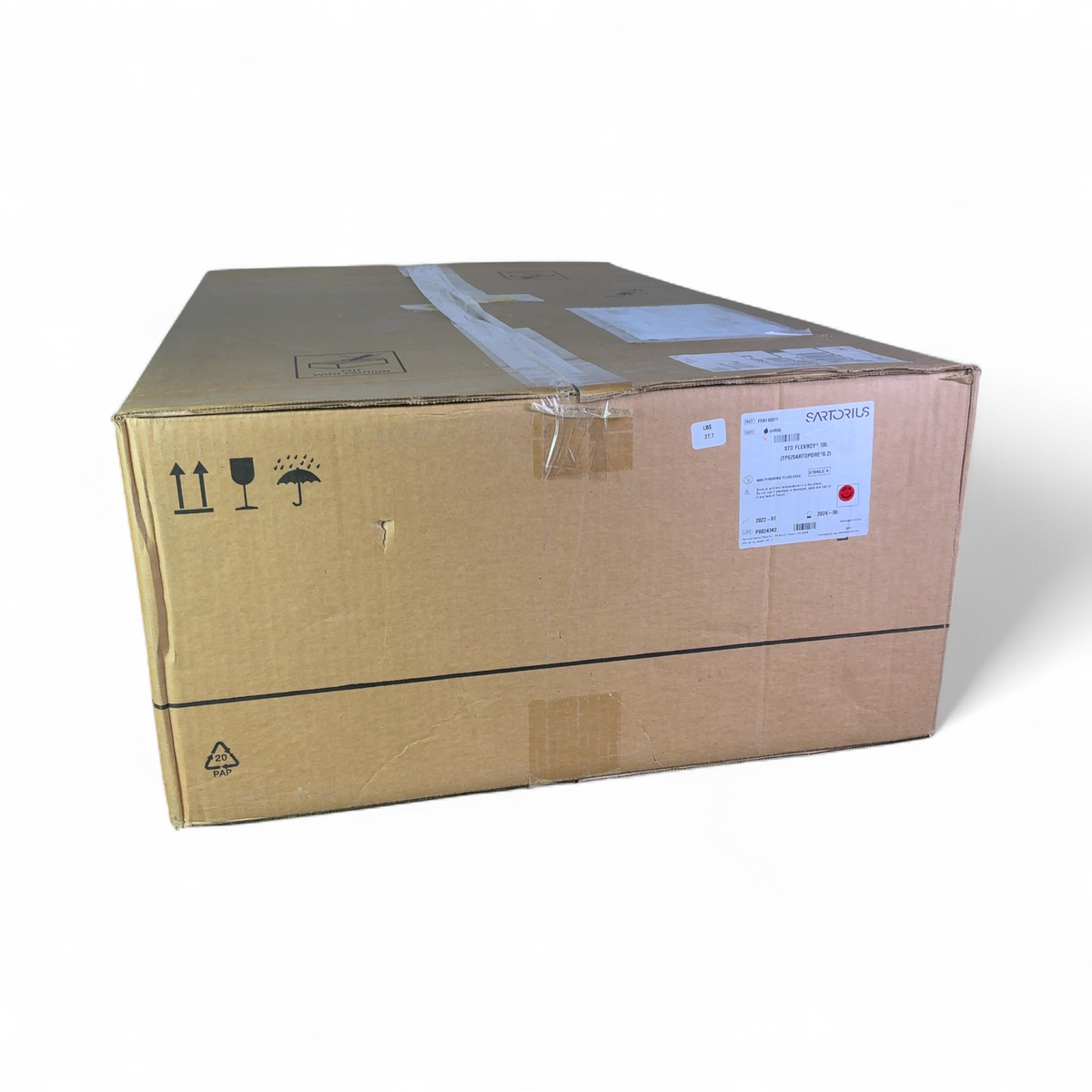 Sartorius Stedim Flexboy 10L (TPE/SARTOPORE 0.2) FFB110911 Bioprocess Bag System, 16 Units | Ships Fast from Mr. Scientific - Image 1