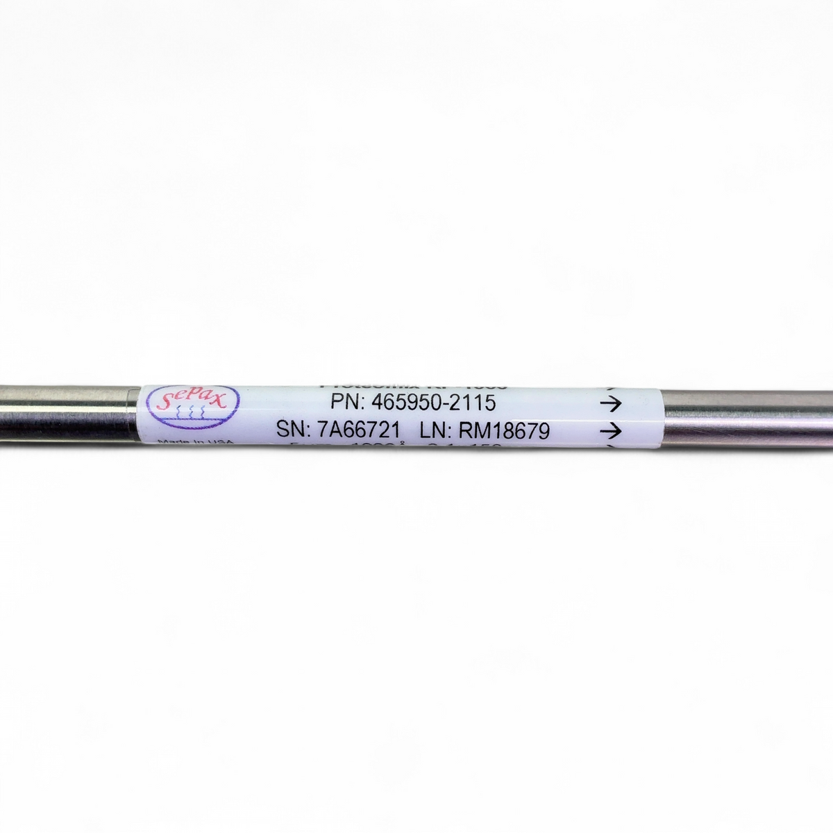 SePax Proteomix RP-1000 HPLC Column 465950-2115, 2.1mm I.D. x 150mm length, 1000Å - Image 4